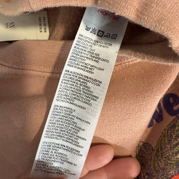 By Anthropologie Strawberry Sweatshirt, XS - Picture 7 of 7